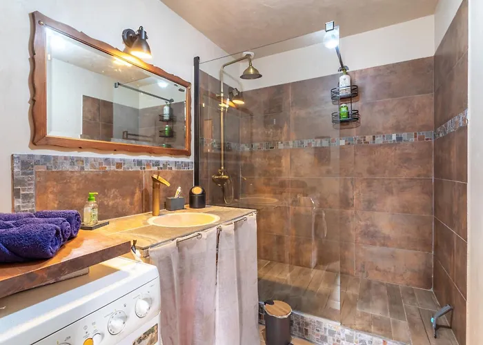 Nyaraló Mas Vizern Avec Bain Nordique