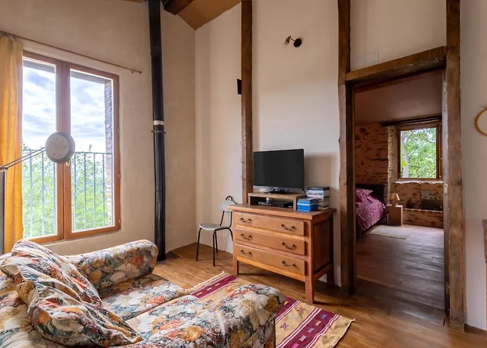 Nyaraló Mas Vizern Avec Bain Nordique