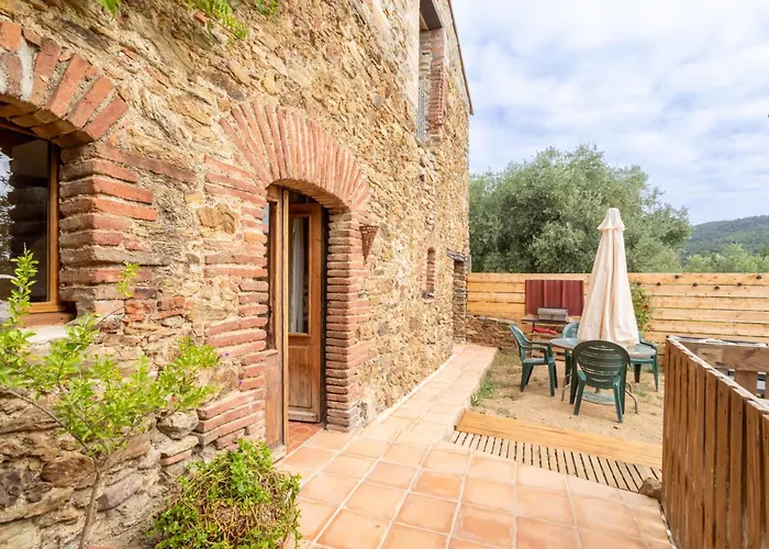 Nyaraló Mas Vizern Avec Bain Nordique